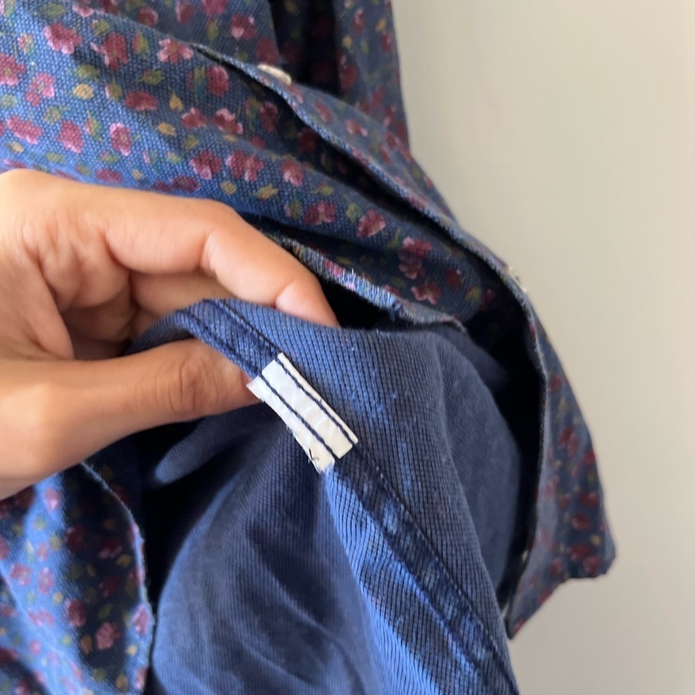 ZARA MAN Floral Button-Down Made in Spain Causal Shirt - Picture 4 of 8